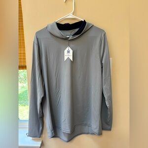 NWT! Never Worn! Gray Long Sleeve Men's Hoodie